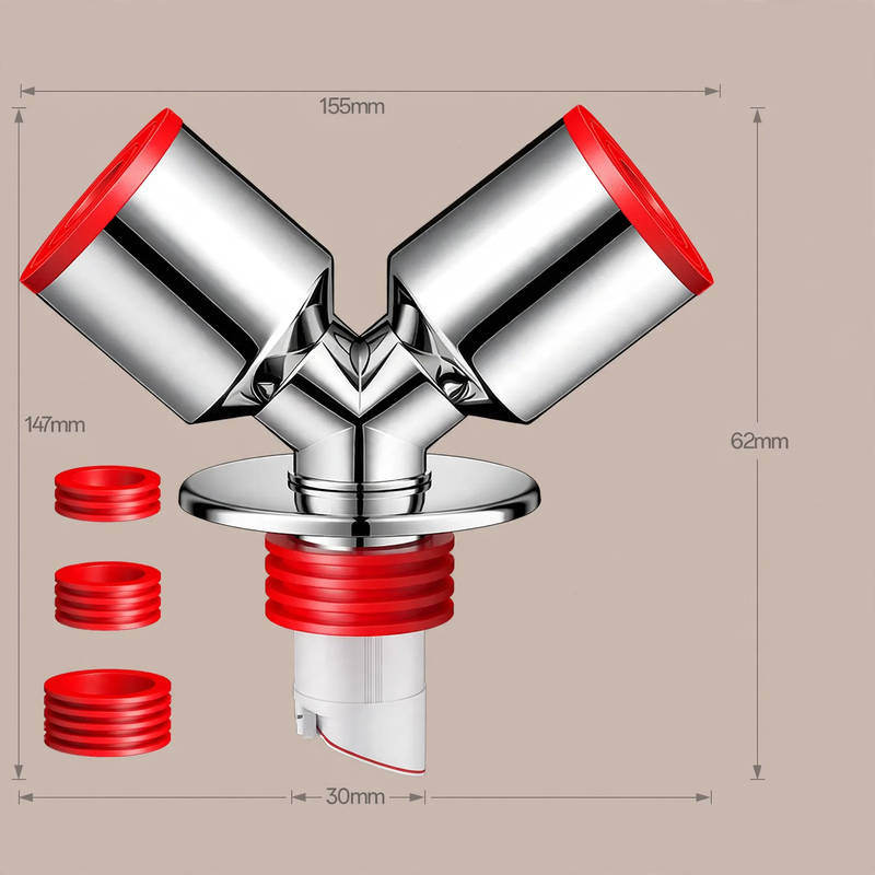 Y-shaped drainage pipe for washing machine and dryer