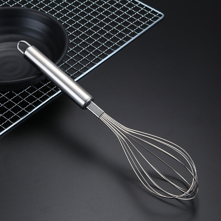 Stainless steel hand whisk