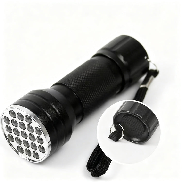 UV Flashlight with Aluminum Housing