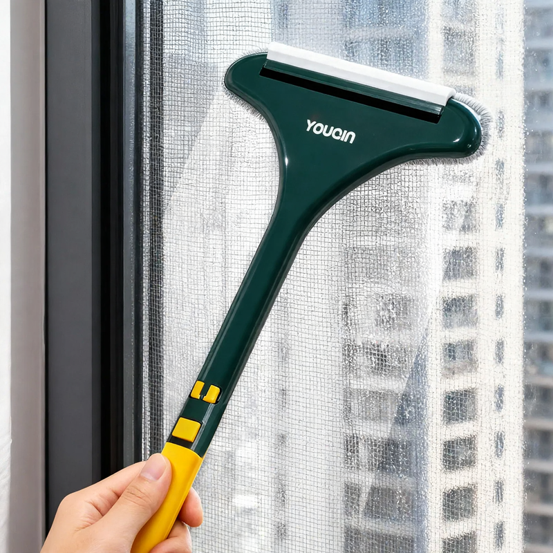 2-in-1 window and fly screen cleaning brush