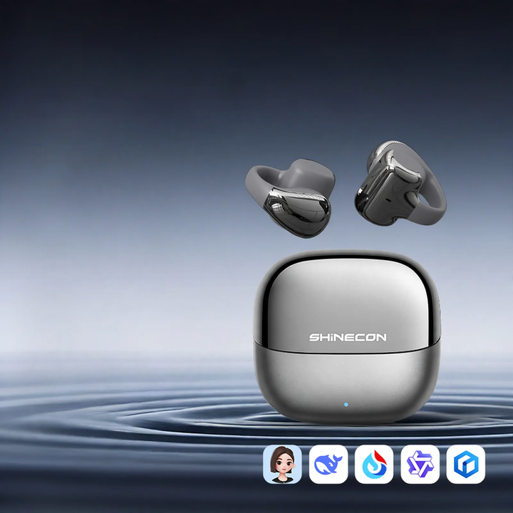 Q8-PRO Ear-clamp Earbuds with AI Translation