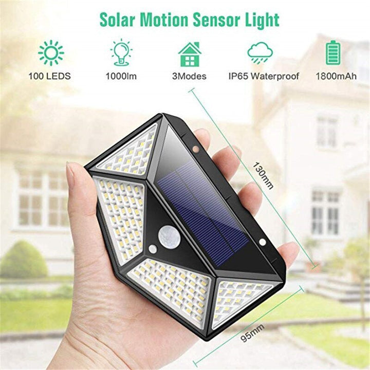 SolarGlow – Waterproof LED Garden Lighting with Sensor | Stornfield