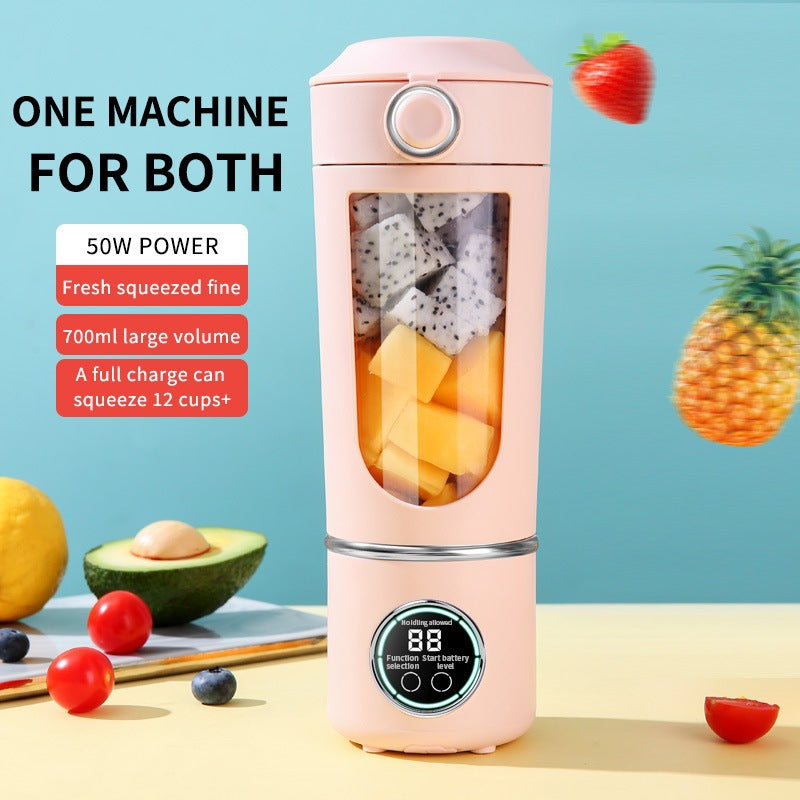Portable juicer with stainless steel inner part, 601–800 ml