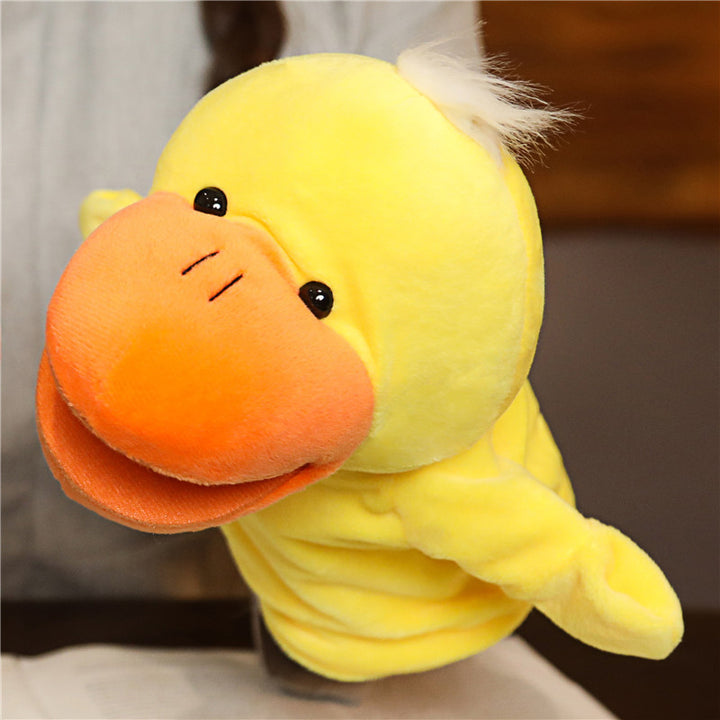 Hand puppet shark with movable arms
