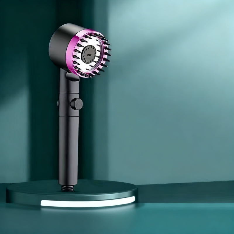 Shower head with filter and massage function