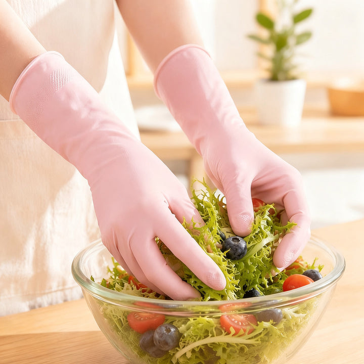 Thick household gloves for kitchen and cleaning