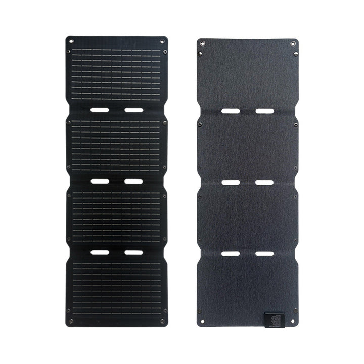 Portable solar charger, foldable