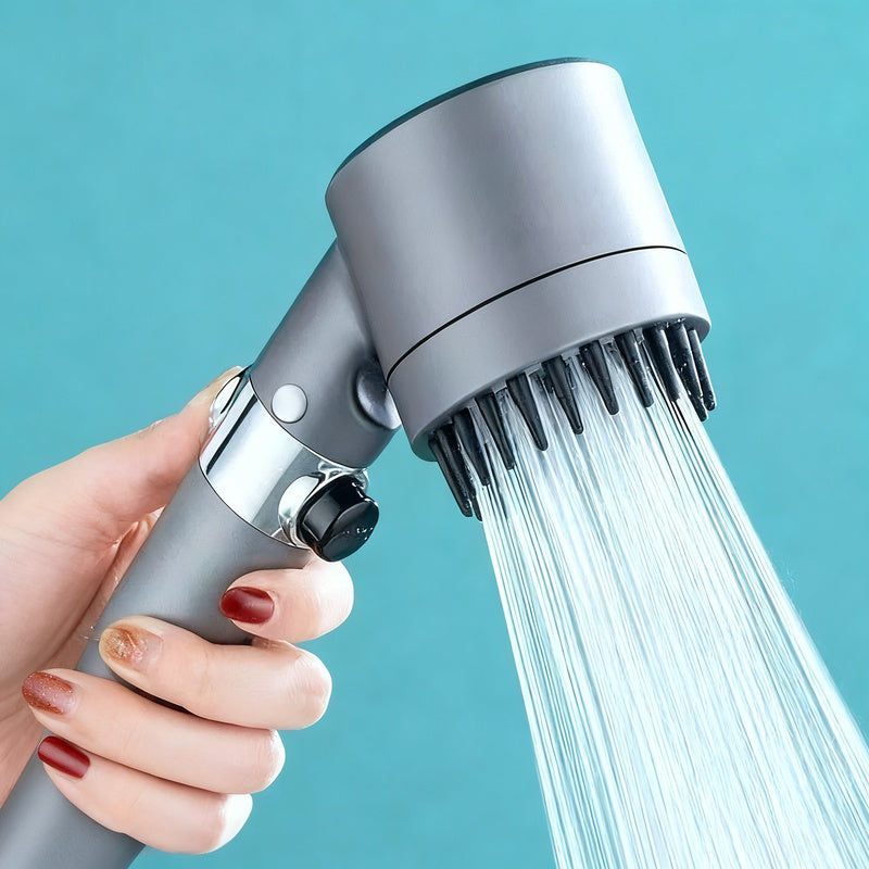 Shower head with filter and massage function