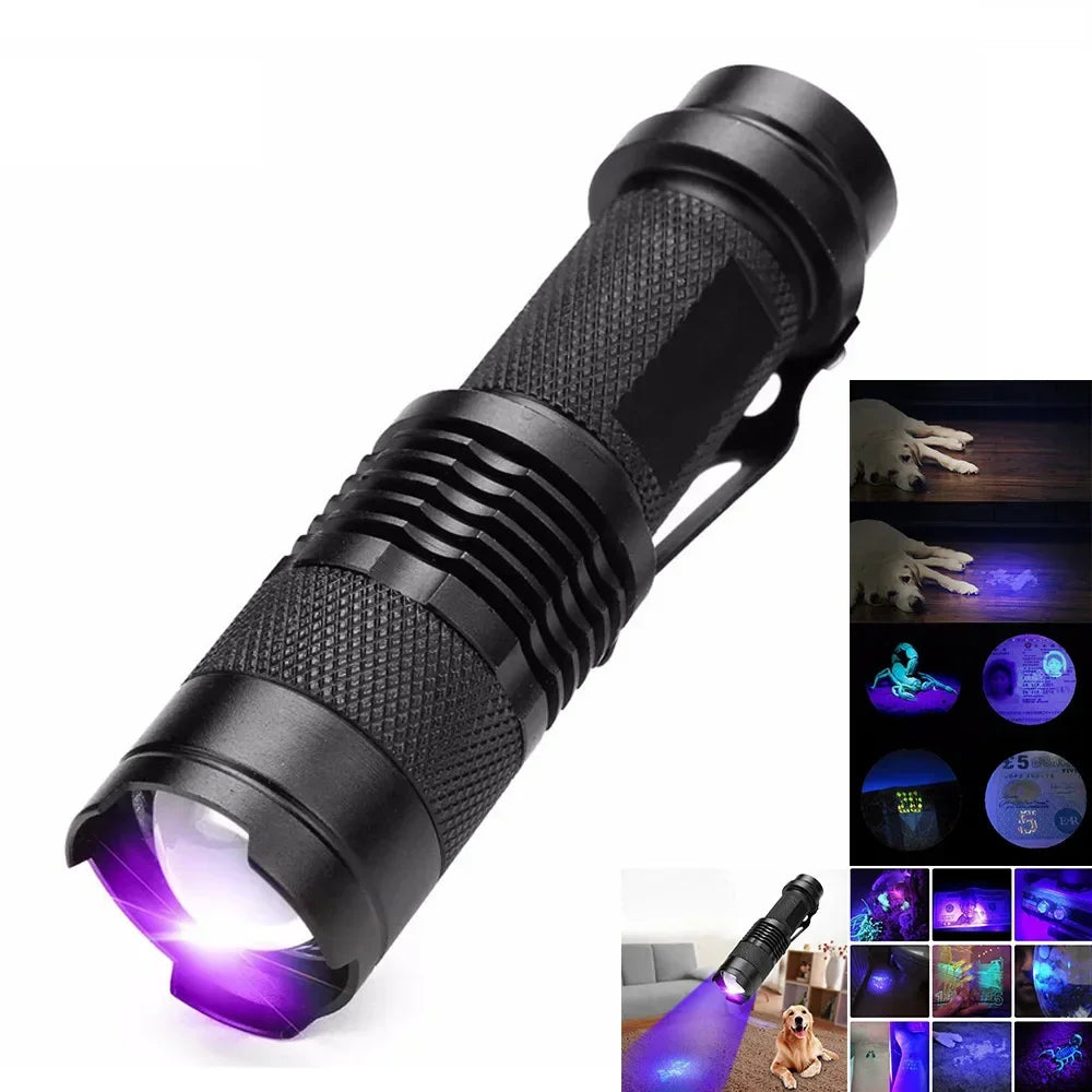 Stornfield | UV LED Flashlight - Ultraviolet Inspection Lamp for Pet Urine & Stain Detection