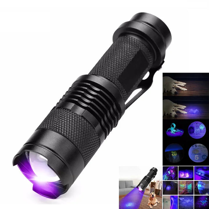Stornfield | UV LED Flashlight - Ultraviolet Inspection Lamp for Pet Urine & Stain Detection