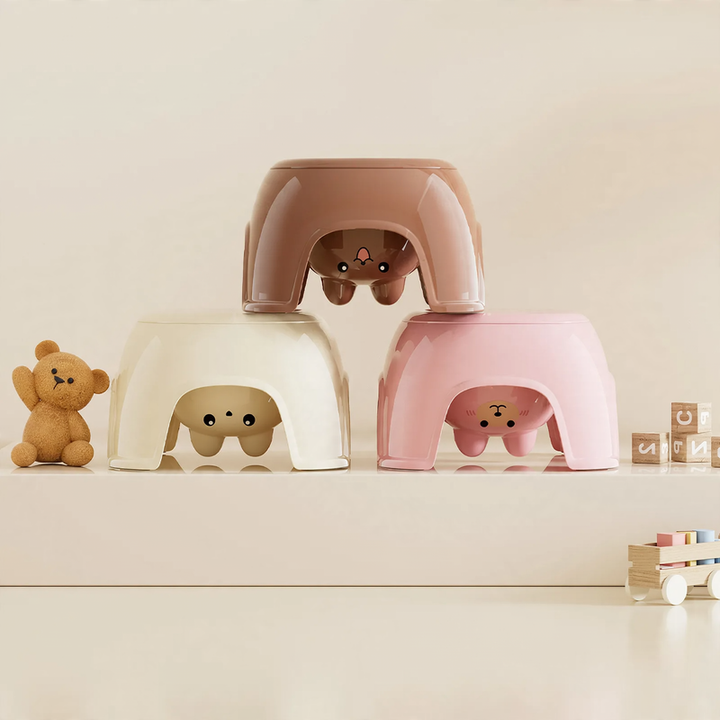 Children's stool with storage, non-slip, DB2437