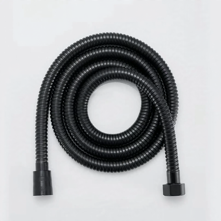 Stainless steel shower hose, 150–200 cm