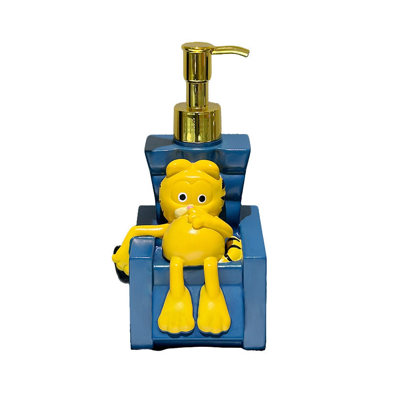 Garfield Pump Bottle with Fish Design