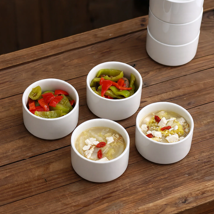 Ceramic bowl 20 cm, white
