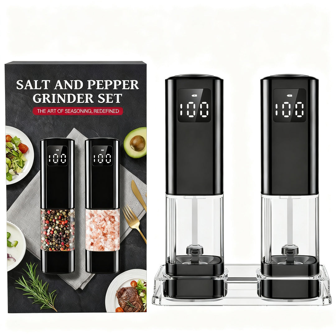 Electric Spice Mill Stainless Steel, rechargeable