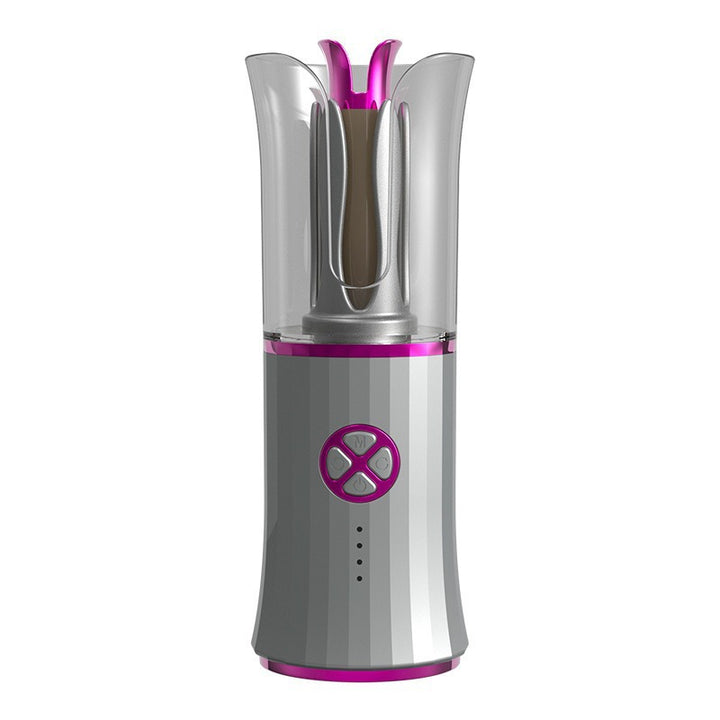 Automatic curling iron with tourmaline ceramic