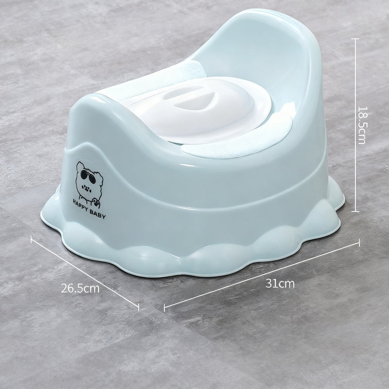 Child potty made of plastic