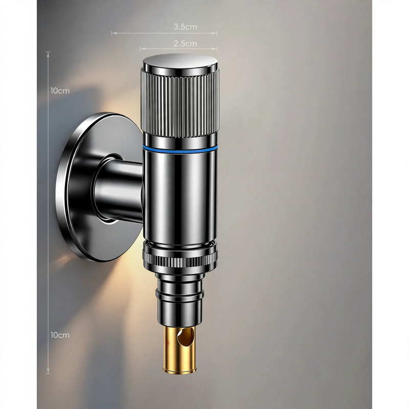 Brass faucet for washing machines, model L-101