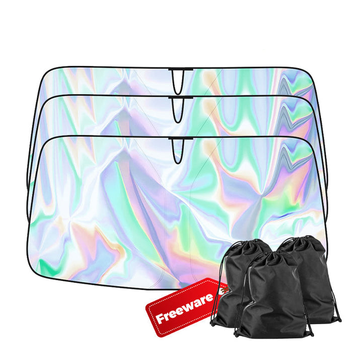 Laser-reflective windshield | Sleek design, quick setup, compact folding | Stornfield