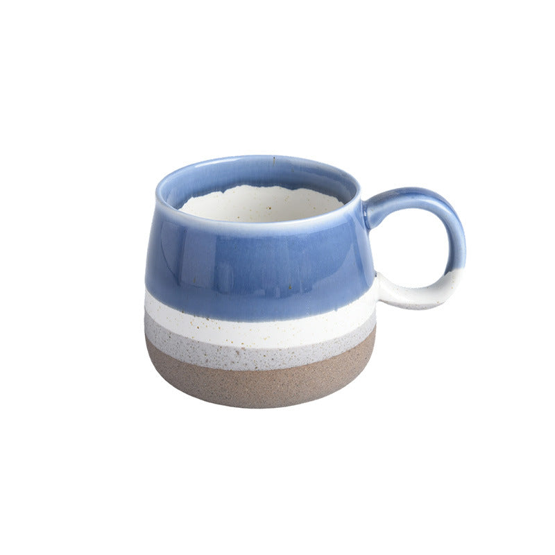 Coffee cup set, 4 pieces, 450 ml, ceramic