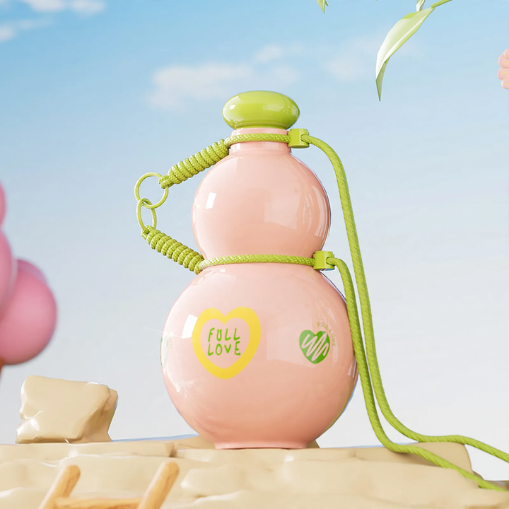 Bottle with carrying handle, 801–900 ml, leak-proof