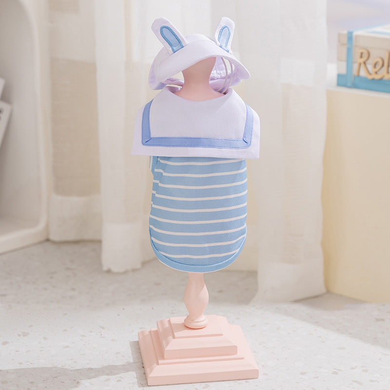 Pet outfit, 2-piece, summer