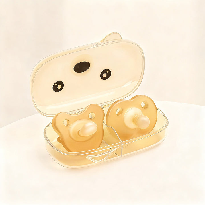 Silicone pacifier, 0–6 months