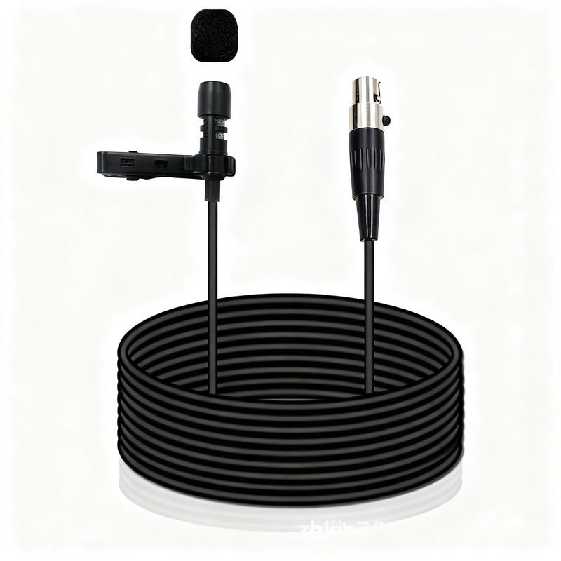 XLR adapter cable for wireless microphones, 3-pin/4-pin