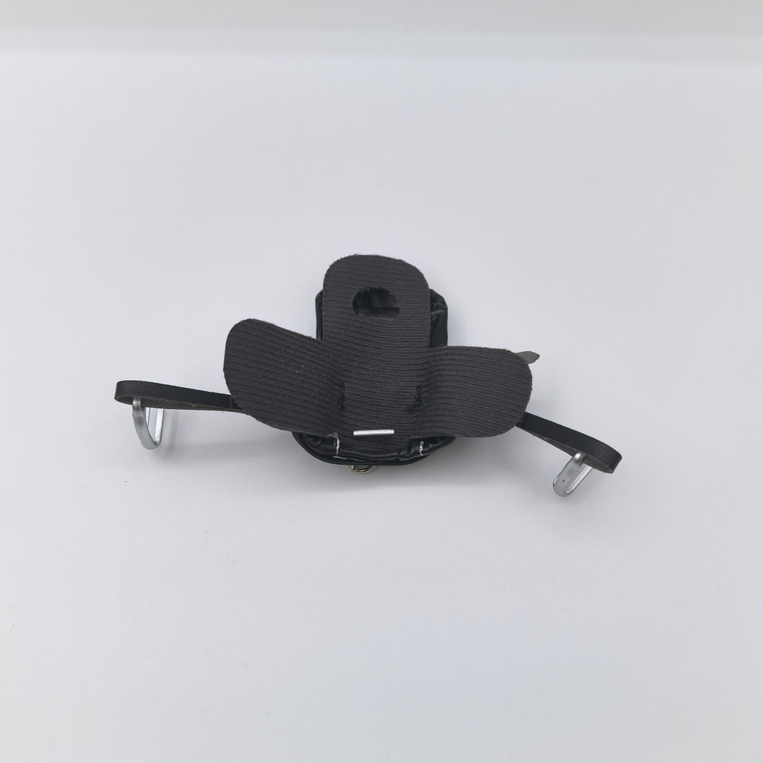 Leather saddle for toy horses