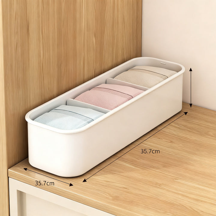 Storage box for underwear and socks, PP