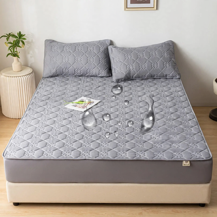 Waterproof fitted sheet, 180 cm, washable