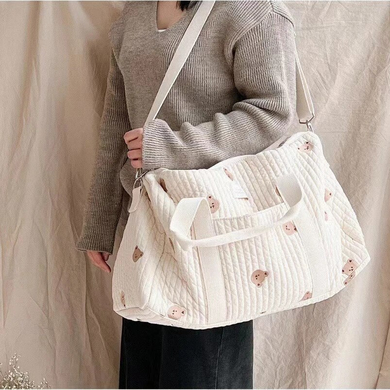 Careline Luxury Maternity Bag with Spacious Main Compartment and Soft Finish | Stornfield