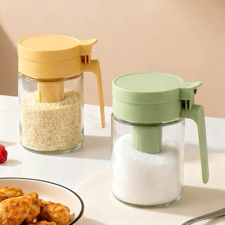 Spice storage container, airtight