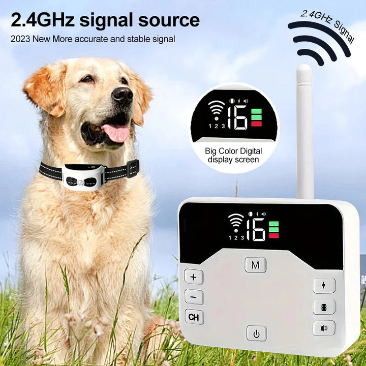 Stornfield | 2-in-1 Wireless Dog Fence & Outdoor Training Collar