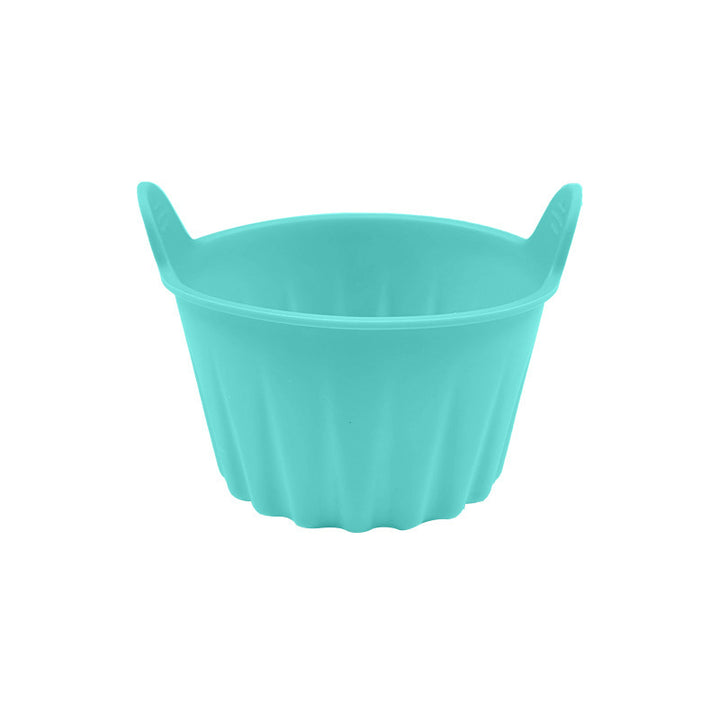 Silicone egg cups, round, 9×9×7 cm