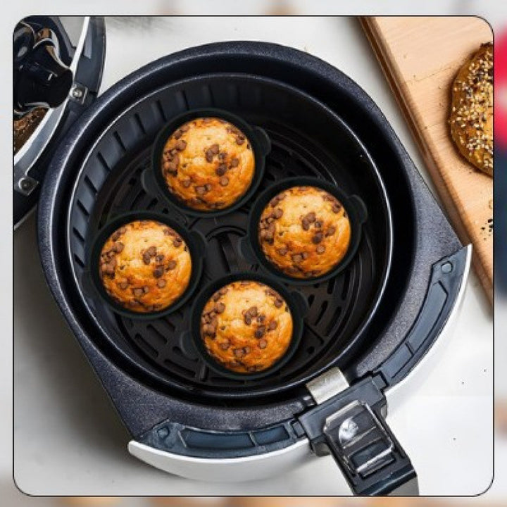 Silicone baking molds for air fryer and oven