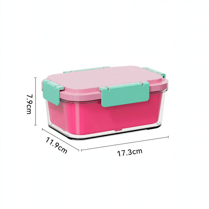 Fresh-keeping box with cooling element and drip tray