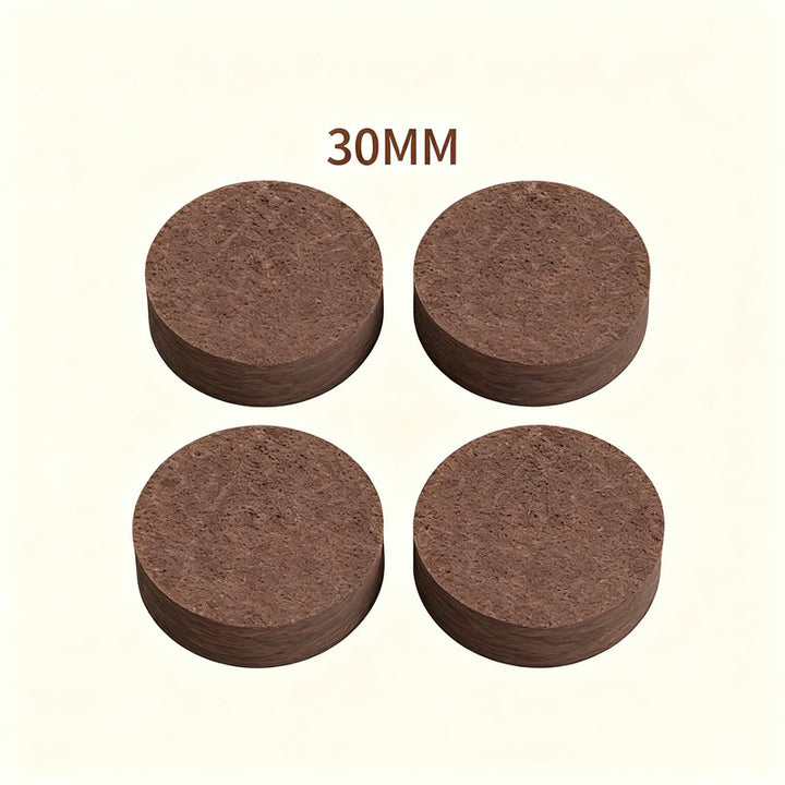Felt chair glides, self-adhesive, furniture protection