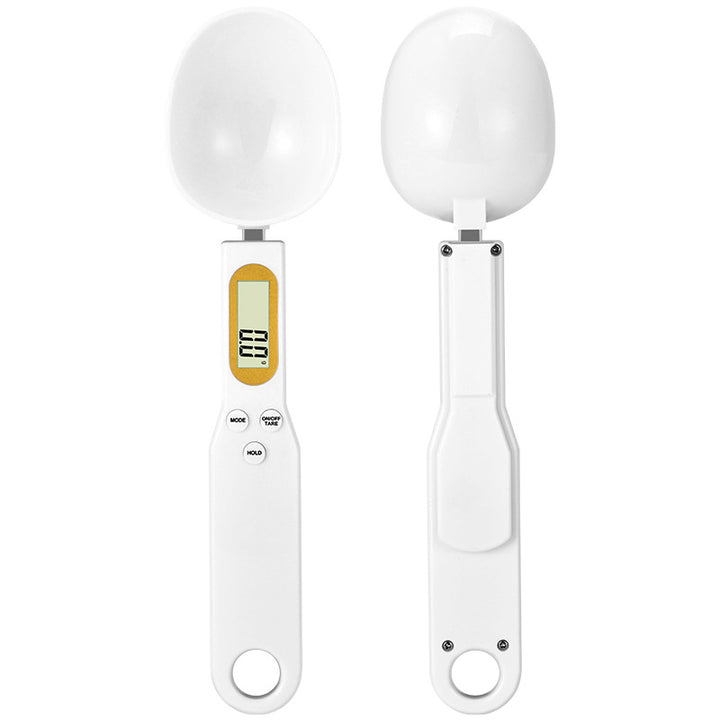 Electronic spoon scale for precise weighing