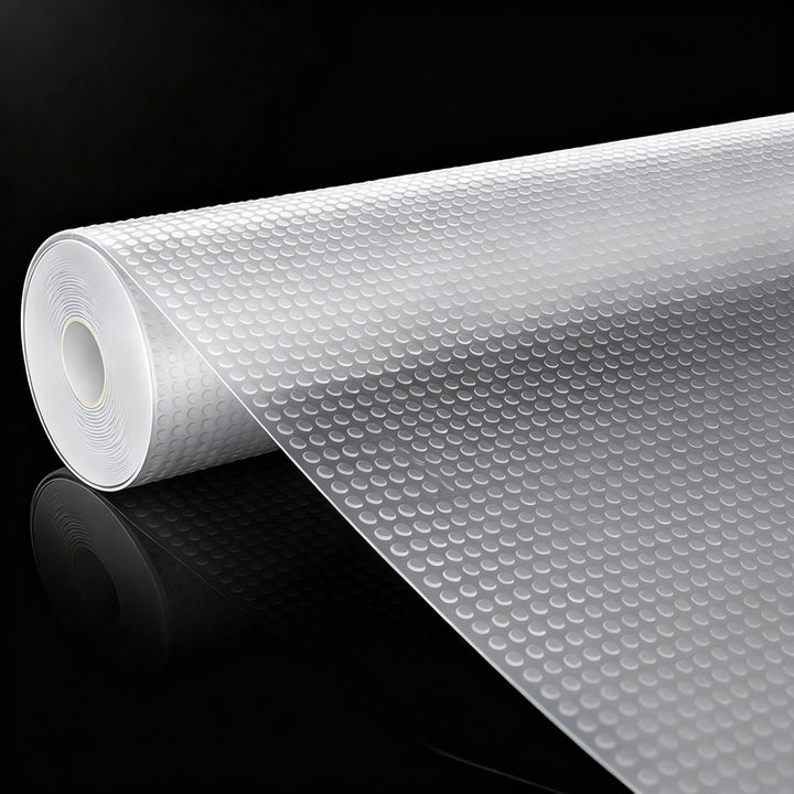 Drawer mat with knobs, self-adhesive