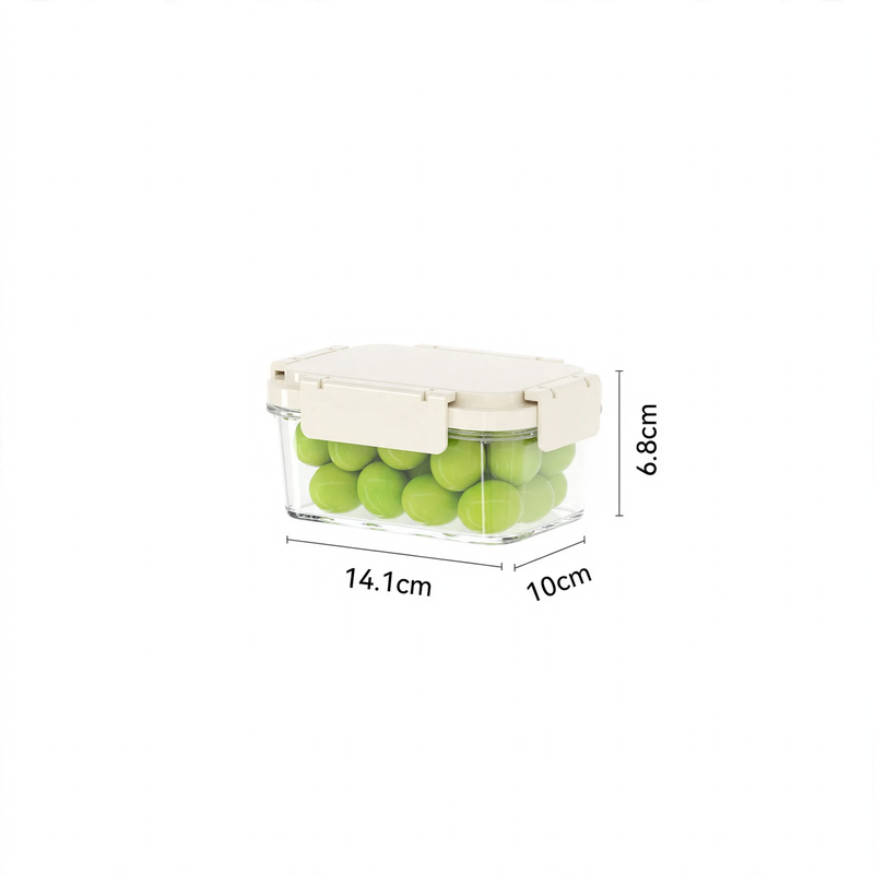 Portable fresh-keeping box with handle and cooling pack