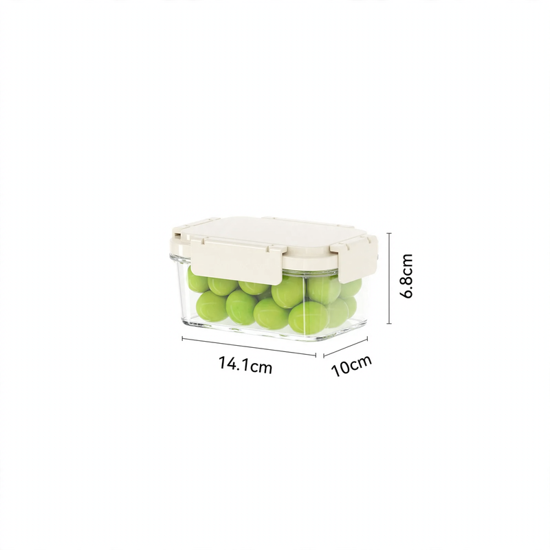 Fresh-keeping box with cooling element and drip tray