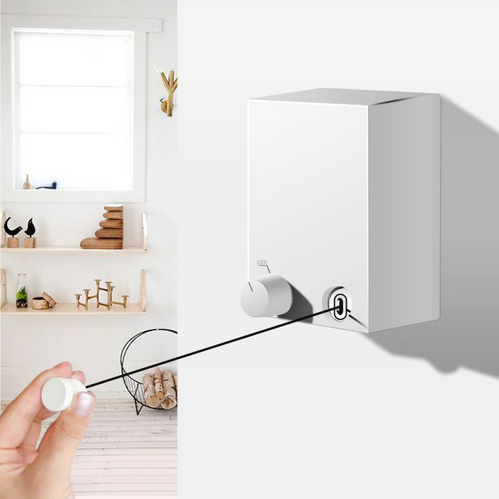 Retractable clothesline for indoor/outdoor | Stornfield