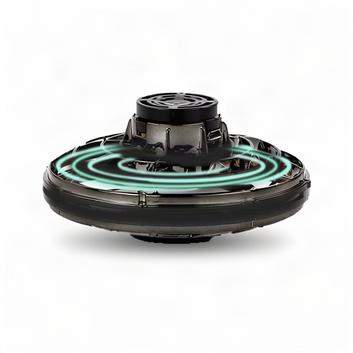 LED flying ball, glowing, with remote control