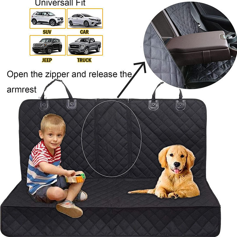 Pet car seat cover, waterproof and breathable