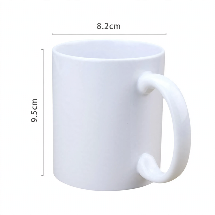Ceramic mug with photo print