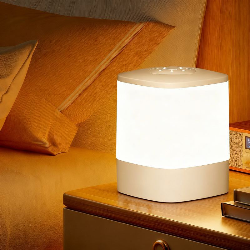 Night light with touch control, 8.8 × 8.8 × 11.4 cm