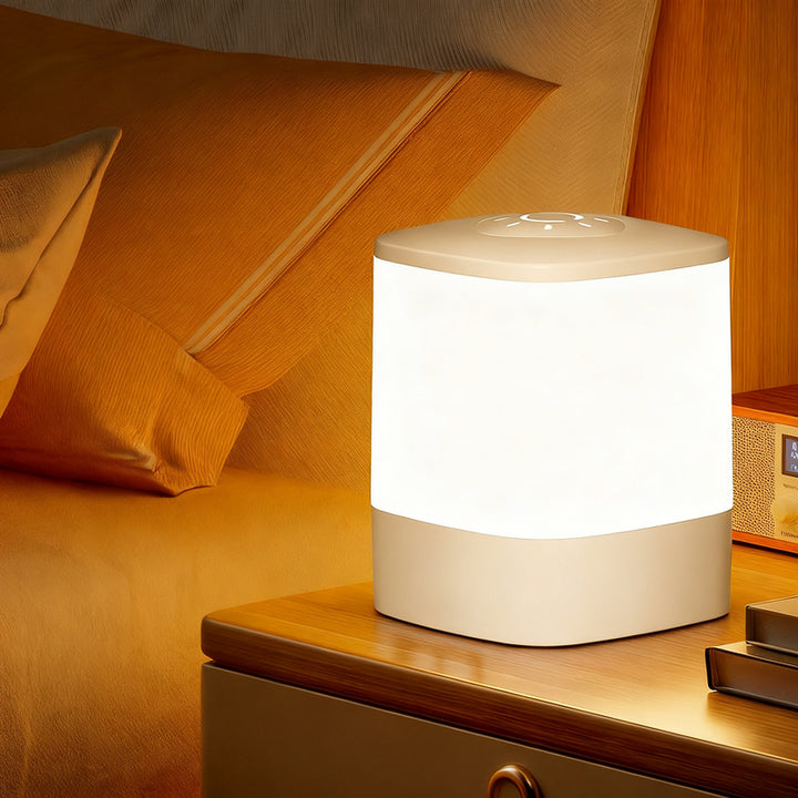 Night light with touch control, 8.8 × 8.8 × 11.4 cm