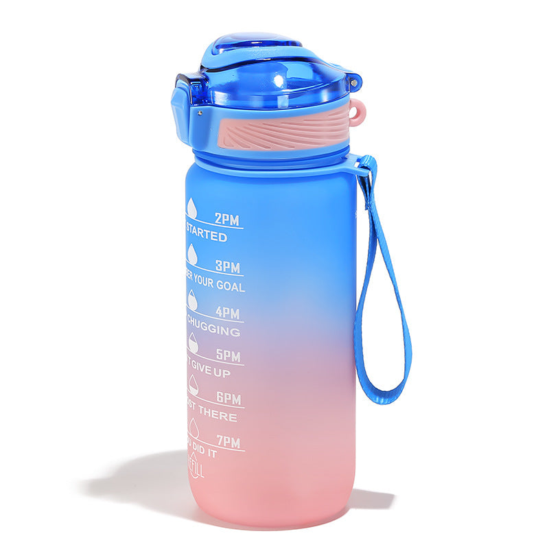 Drinking cup with fruit flavor ring for children