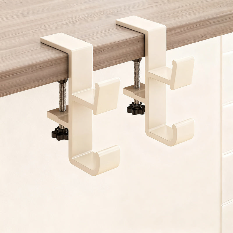 Adjustable table backpack hook made of aluminum